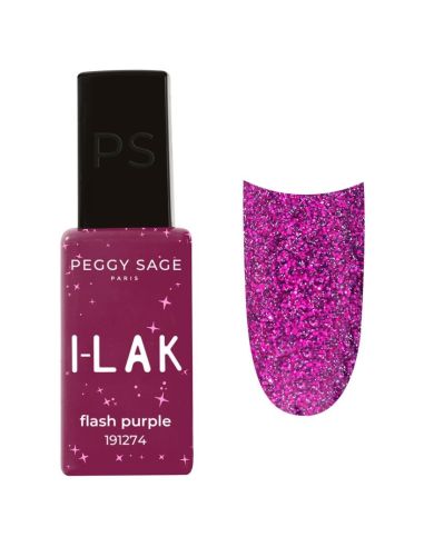 Vernis semi-permanant pailleté I-LAK