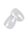 Soft Gel Nail Tips Rounded Almond Shape
