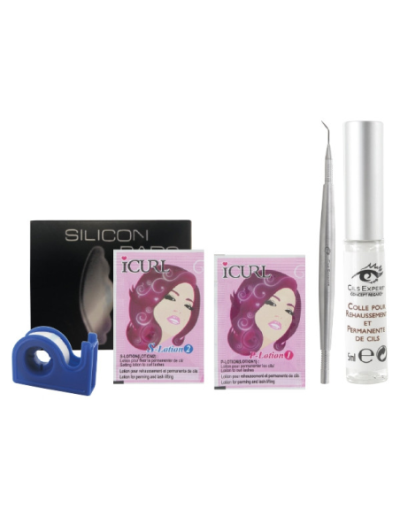 Kit rehaussement de cils silicone