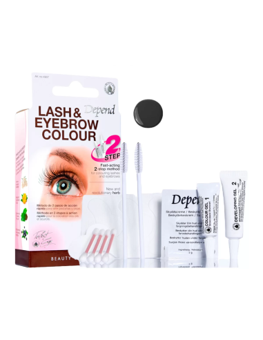 Teinture de cils et sourcils végan