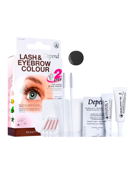 Teinture de cils et sourcils végan