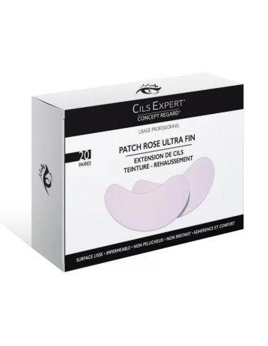 Patch rose ultra fin (boite de 20 paires)