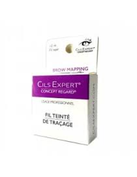 Fil teinté mapping microblading