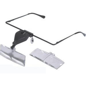 Lunette loupe avec lumière