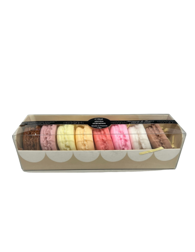 Coffret 8 SAVONS MACARONS ASSORTIS