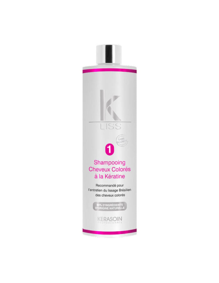 Shampooing déjaunisseur à la kératine