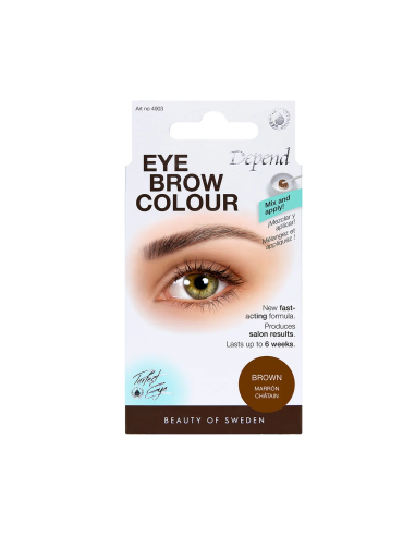 Teinture de cils/sourcils classique avec mélange Eyebrow