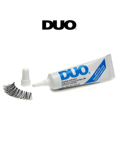 Colle transparente duo pour faux-cils