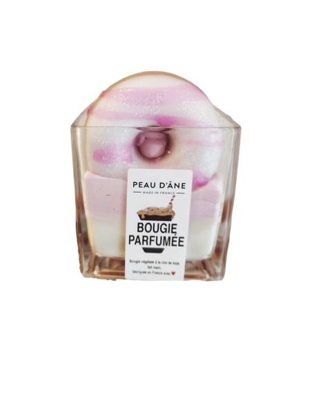 Bougie gourmande carrés - sans bijou