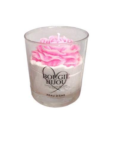 Bougie florale - avec bijou édition limitée