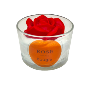 Bougie florale - sans bijou...