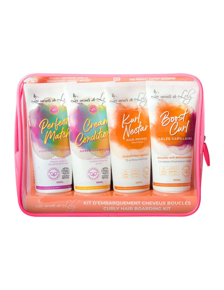 kit d'embarquement pour cheveux bouclés