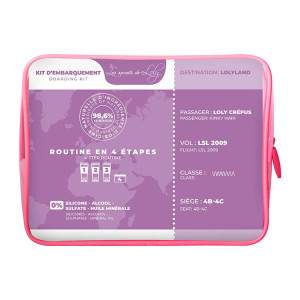 Kit d'embarquement pour cheveux crépus