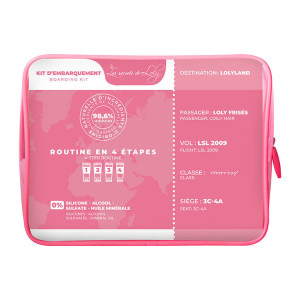 Kit d'embarquement pour cheveux frisés