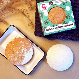 Galet exfoliant naturel