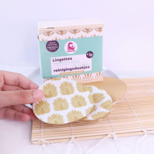 Coffret 10 lingettes démaquillantes lavables