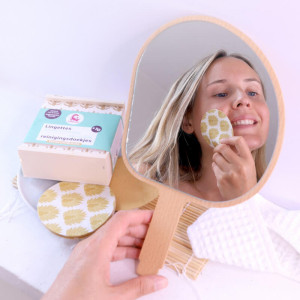 Coffret 10 lingettes démaquillantes lavables