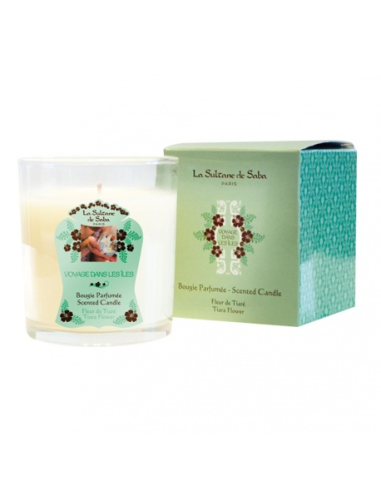 Bougie parfumée 140Gr Fleur de tiaré