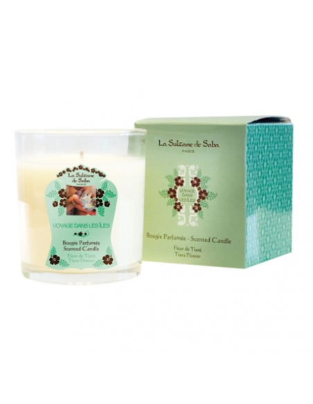 Bougie parfumée 140Gr Fleur de tiaré