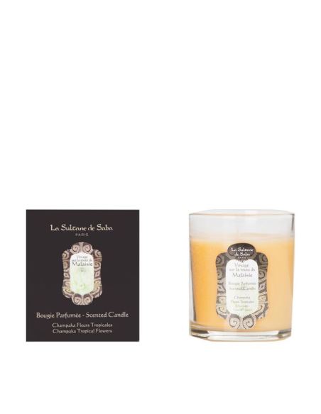 Bougie parfumée 140Gr Jasmin et Fleurs Tropicales