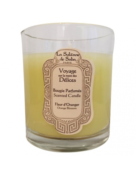 Bougie parfumée 140Gr Fleur d'oranger