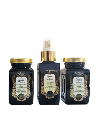 Coffret voyage sur la route de Malaisie - Jasmin et fleurs tropicales