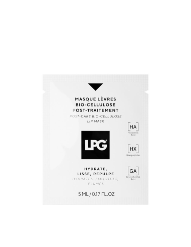 Masque lèvres bio-cellulose post-traitement