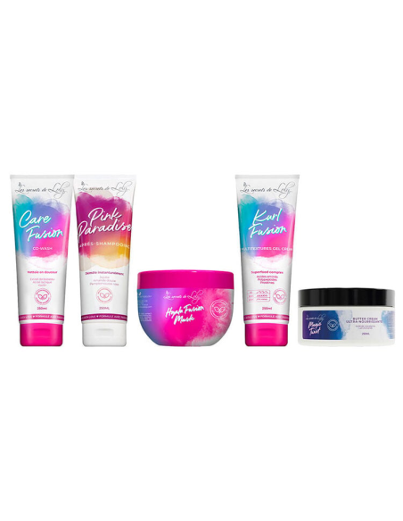 Rituel pour cheveux multi texturés - Frisés crépus