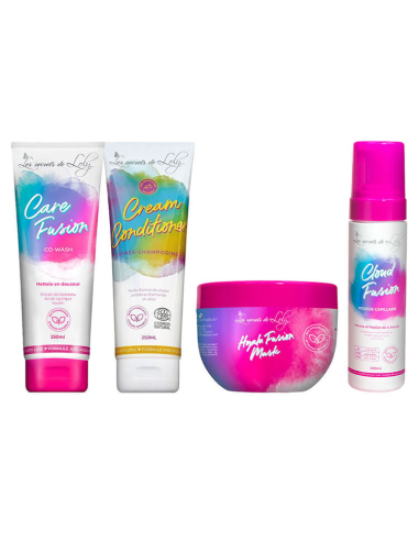 Rituel pour cheveux multi texturés - Ondulés bouclés