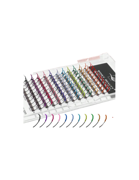 Feux cils multicolores