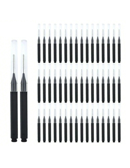 Micro Brosse à cils et sourcils - 50pcs