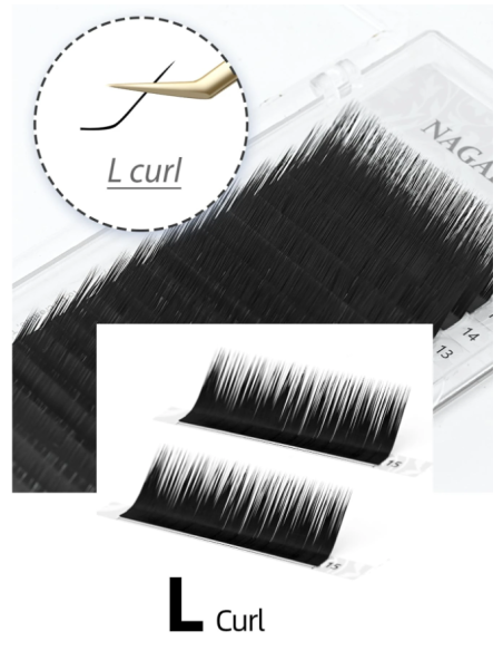 Extension de cils curls - L Mix 7-15mm