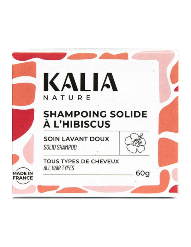 Shampooing solide à l'hibiscus