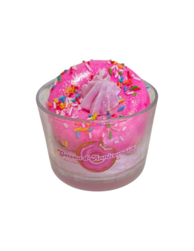 Bougie gourmande donut - sans bijou