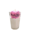 Bougie milkshake Cerise - Fête des mères avec bijou