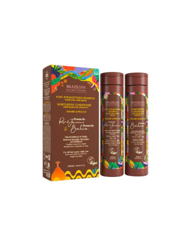 Kit Shampoing après-lissage & Après-shampoing hydratany - 300ml