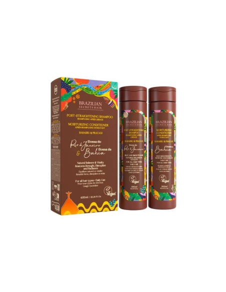 Kit Shampoing après-lissage & Après-shampoing hydratany - 300ml