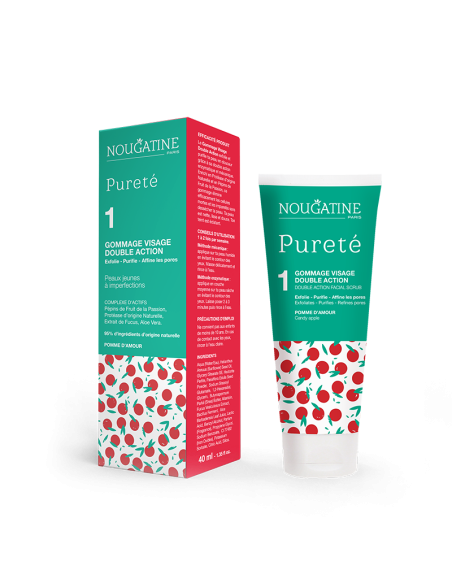 Pureté - Gommage visage double action
