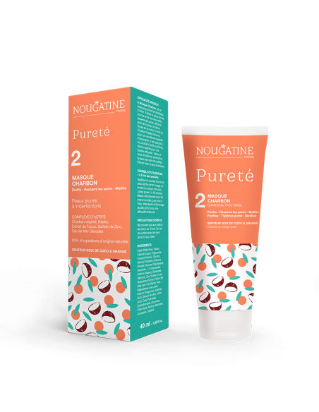 Pureté - Masque charbon