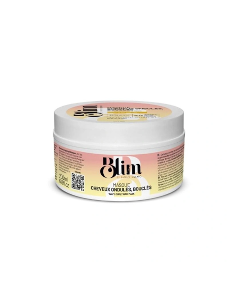 Masque cheveux ondulés bouclés