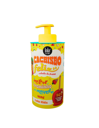 Crème coiffante Cachinho Feliz Salada de Fruta – démêle et active les boucles