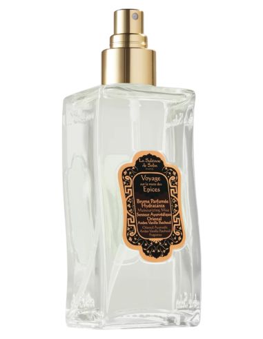Brume parfumée hydratante Ayurvédique - Ambre, Vanille, Patchoul