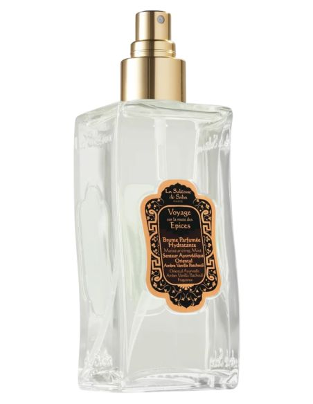 Brume parfumée hydratante Ayurvédique - Ambre, Vanille, Patchoul