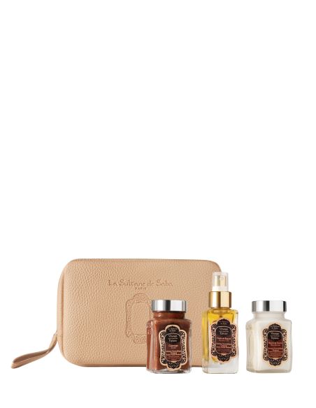 Coffret corps Ayurvédique - Ambre, Vanille, Patchouli
