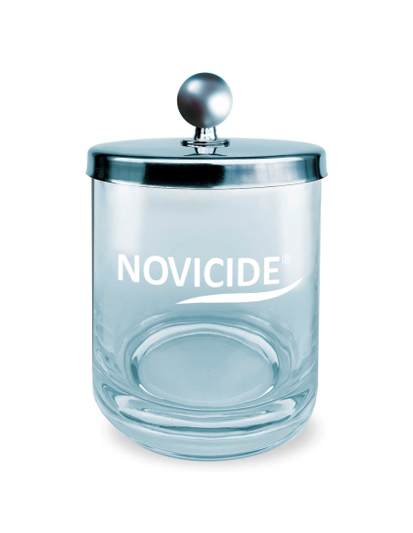 Bocal en verre pour désinfection des ustensiles