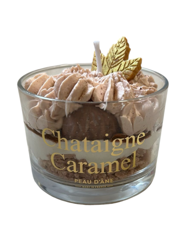 Bougie sans bijou - Verrine automnale