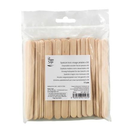 Spatule Bois Visage Jetable X 50