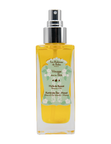 Huile de beauté - Karité des îles - Monoï
