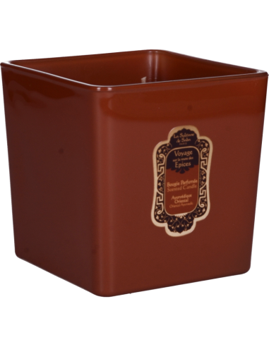 Bougie parfumée 800Gr Ayurvédique - Ambre, Vanille, Patchouli