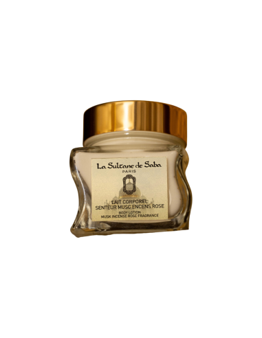 Lait Corporel Musc, Encens, Rose